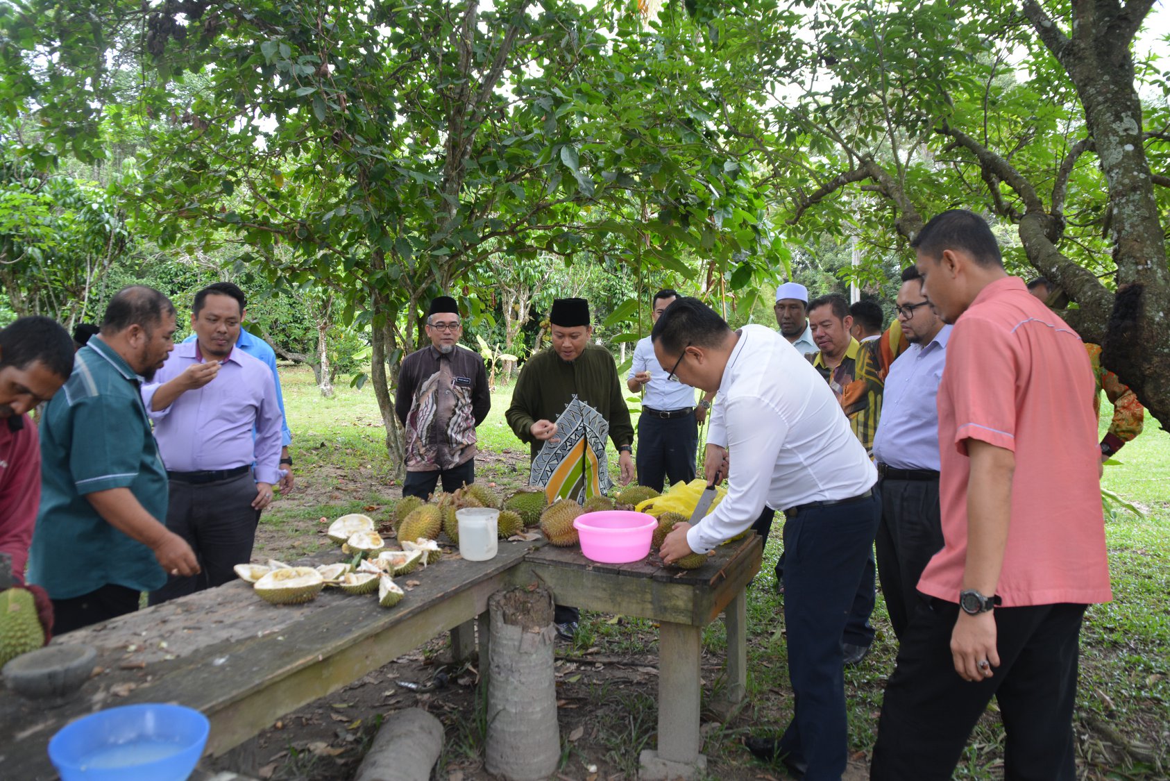 Kunjung Hormat KHS Negeri Melaka Ke Atas Mantan Ketua Pengarah JKSM Tan Sri Haji Ibrahim Bin Lembut