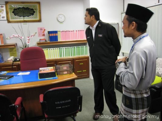 Audit MPC di Mahkamah Syariah Melaka Tengah