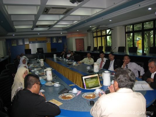 Lawatan 5S di Yayasan Melaka